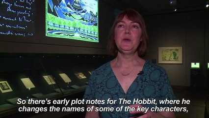 Major Tolkien exhibition opens in Oxford