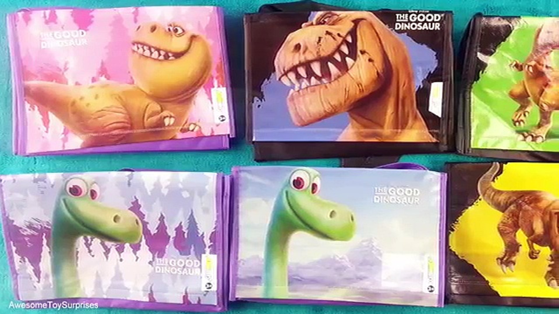 The Good Dinosaur Movie Surprise Bags Play-Doh Surprise Spot & Arlo Subway  Kids Meal - video Dailymotion