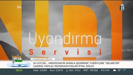Sabah haberleri şimdi 24 TV'de
