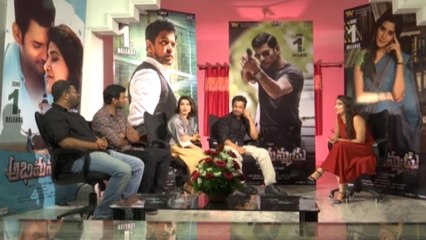 Abhimanyudu Team Funny interview