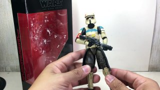 Star Wars Rogue One Black Series 6 Inch Scarif Stormtrooper Squad Leader Toy Review