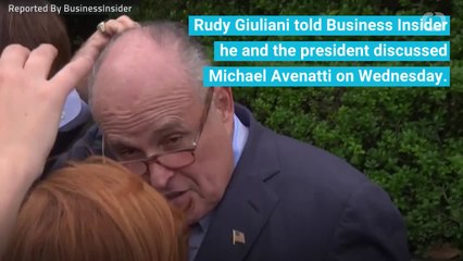 Trump 'Not Surprised' Avenatti's Court Didn't Go As Planned