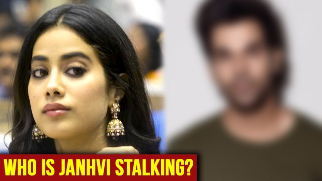 Janhvi Kapoor STALKING THIS Bollywood Actor | Dhadak | Janhvi Kapoor Stalking Rajkummar Rao