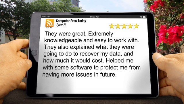 Computer Repair Review, Fredericksburg VA, Computer Pros Today, Managed Services Provider in VA
