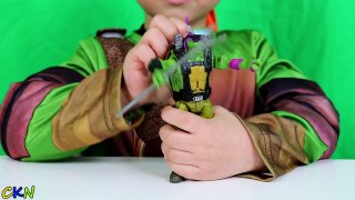 Ninja Turtles Out Of The Shadows Play-Doh Surprise Eggs Blind Bags Opening Fun With Ckn Toys