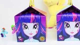 My Little Pony MLP Equestria Girls McDonalds Happy Meal Toy Collection new PART 1 Хэппи Мил