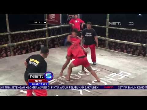Puluhan Santri Berlatih Bela Diri Pencak Dor -NET5