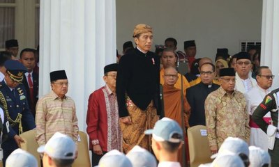 Presiden Jokowi Ajak Masyarakat Amalkan Nilai Pancasila