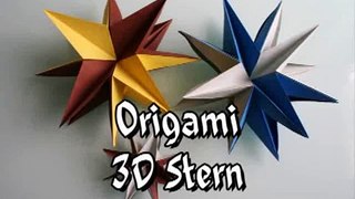 Origami 3D Stern star