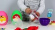 McDonalds Happy Meal Toys Angry Birds Play-Doh Surprise Eggs Opening Fun With Ckn Toys