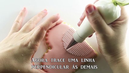Como decorar biscoitos rendados