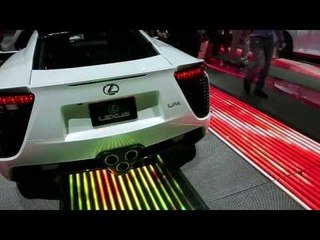 LA모터쇼 2013, 렉서스 LFA의 자극적인 사운드