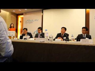 기아 쏘울EV 미디어 설명회 질의응답..."쏘울EV는 최고의 전기차"