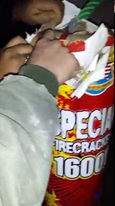 World-Class Fireworks -- 16,000 Firecrackers