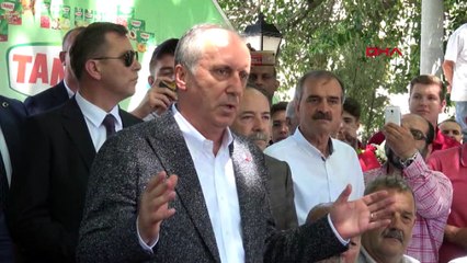 Muharrem İnce Gümülcine’de konuştu
