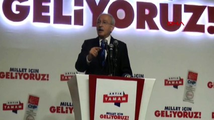 Kılıçdaroğlu: Türkiye’yi yeniden inşa etmeye kararlıyız
