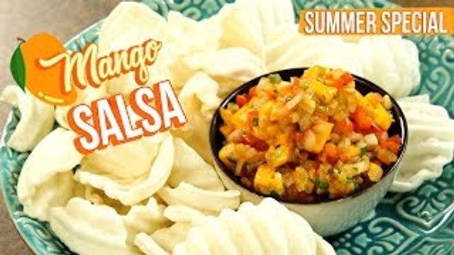 Mango Salsa Recipe - How To Make Mango Salad - Mango Recipes - Varun Inamdar