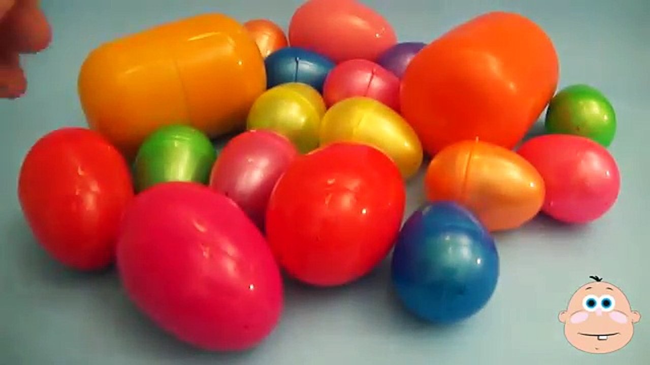 20 Surprise Eggs Funny Vintage Toy Opening! E.T. Hulk Hogan Garfield Muppets Mr. Men Sesame St. Toys
