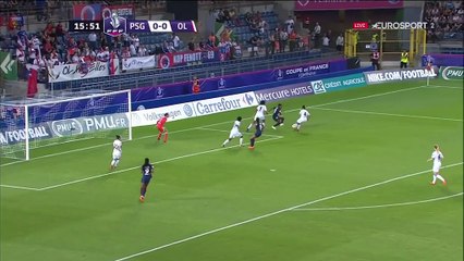 Sombrero du droit, demi-volée du gauche : Katoto a offert la Coupe de France au PSG avec la manière