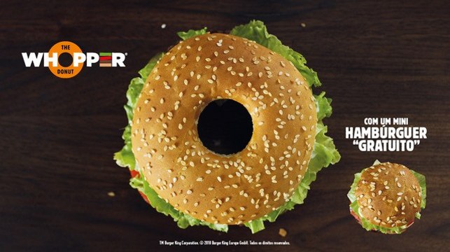 WHOPPER DONUT BURGER KING