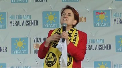 Tekirdağ -İyi Parti Cumhurbaşkanı Adayı Meral Akşener Çorlu'da Konuştu -4