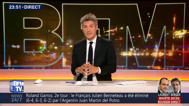 Jean-Baptiste Boursier fait ses adieux à Grand Angle sur BFMTV