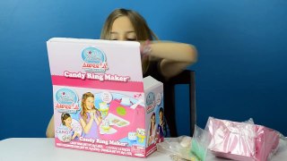 CANDY RING Maker Super Cute DIY Make and Wear Candy Jewelry for Girls Unboxing by PLP TV