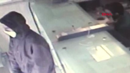 Beykoz'da PTT Soygunu Kamerada