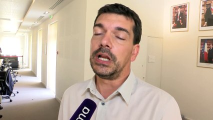 Loïc Gachon, maire de Vitrolles.