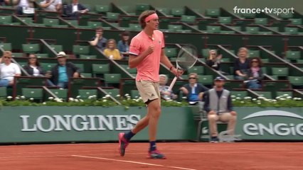 Roland-Garros 2018 : Ça frappe fort entre Dzumhur et Zverev !