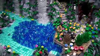Huge LEGO The Samurai Code Mountain | Brickworld Chicago 2016