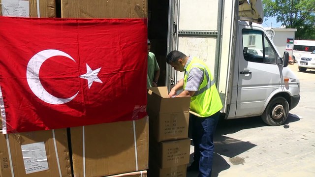 TİKA'dan Gazze'ye ilaç ve tıbbi malzeme desteği - GAZZE