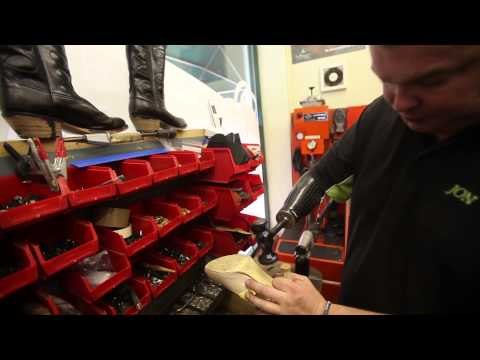 Cobbler John Chapman who has a 'swiss army' knife style arm.