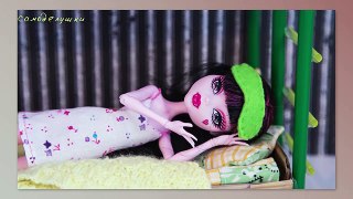Ночнушка для кукол. How to make a nightie for a doll.