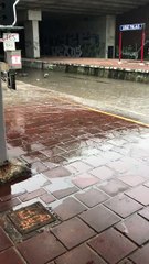 Liège: la gare du Palais inondée ce vendredi 1er juin