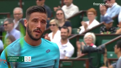 Roland-Garros 2018 : La finesse de Dzumhur !