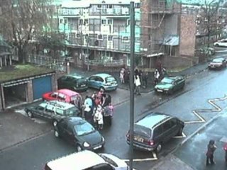 Parking rage pensioner shunts car into road, runs over driver