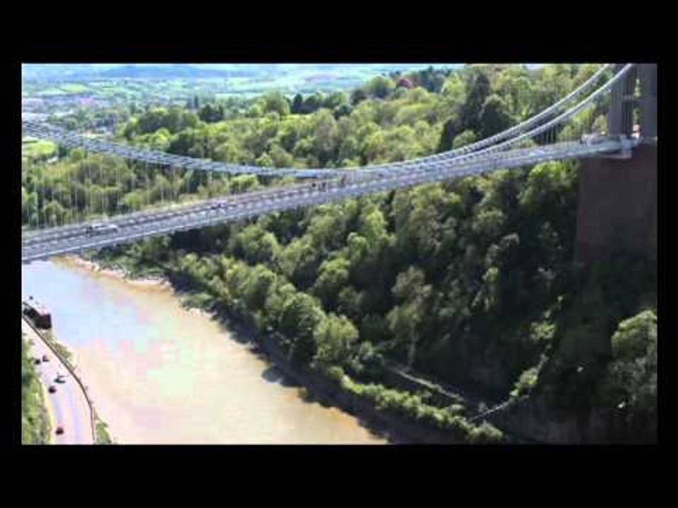 Daredevils Base Jump Off Clifton Suspension Bridge