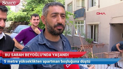 Bu sabah Beyoğlu’nda yaşandı!
