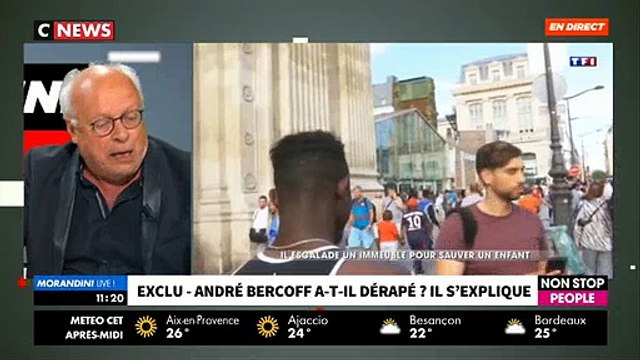 EXCLU - Enfant sauvé: Face à face très tendu entre André Bercoff et Jean-Marc Morandini: Je veux la vérité et qu'on réponde à mes questions - VIDEO