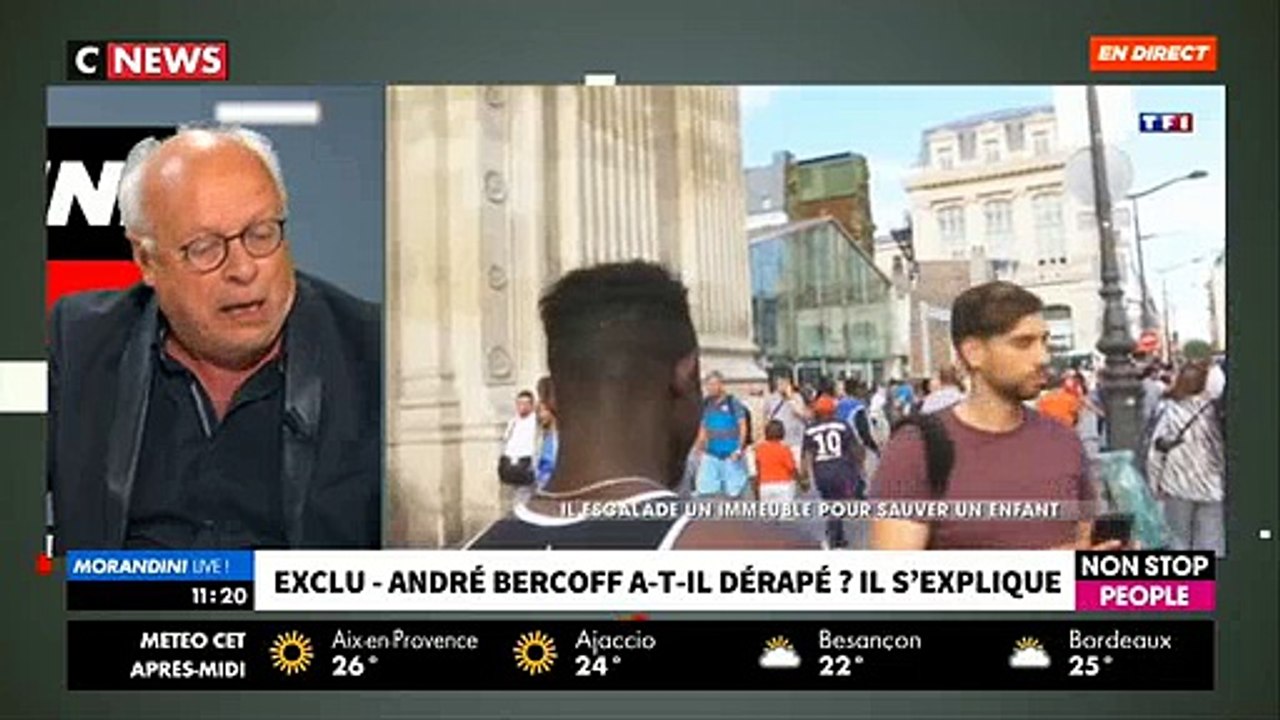 EXCLU - Enfant sauvé: Face à face très tendu entre André Bercoff et Jean-Marc Morandini: "Je veux la vérité et qu'on réponde à mes questions" - VIDEO