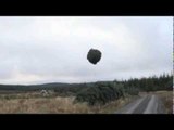 Christmas trees delivered by helicopter