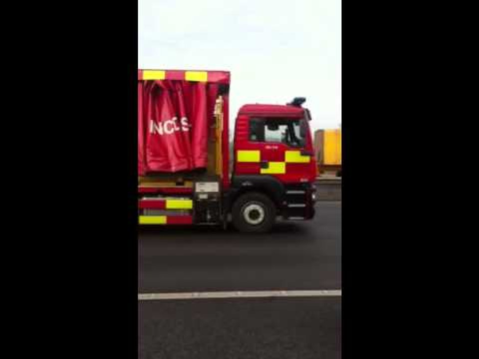 Tanker Explosion on the M6, Warwickshire