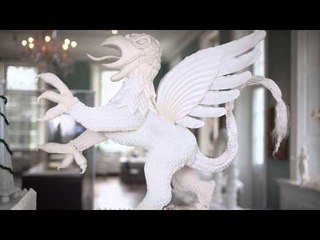 Linen table decorations created using centuries old techniques