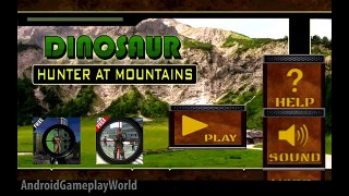 Dino Hunter at Mountains Android Gameplay