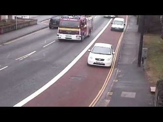 Drived fined for driving in bus lane - as he avoided fire engine