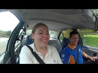 Norland Nannies get skidpan training and self defence class