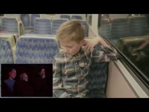 Romantic man proposes to his girlfriend in a CINEMA using child actors in a movie trailer.