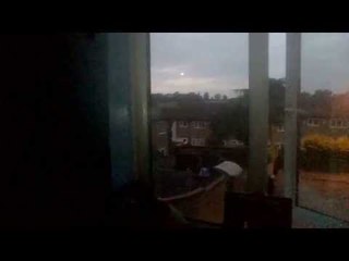 Schoolgirl films weird ball of light in the sky