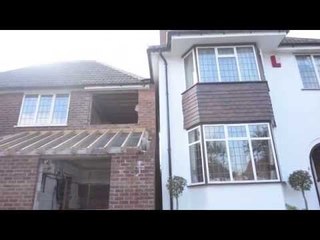 Couple's detached house turned into semi by neighbours building work